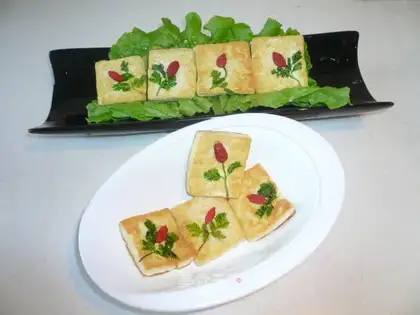 Pan-fried tofu
