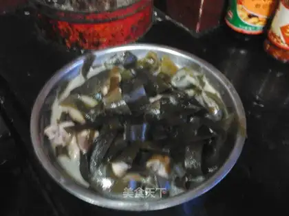 Kelp chicken soup