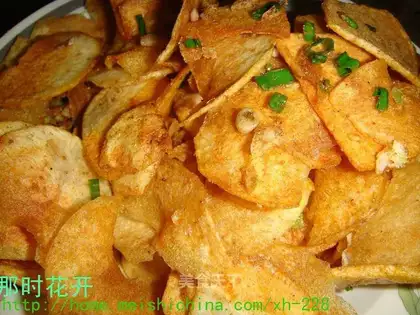 Cumin potato chips
