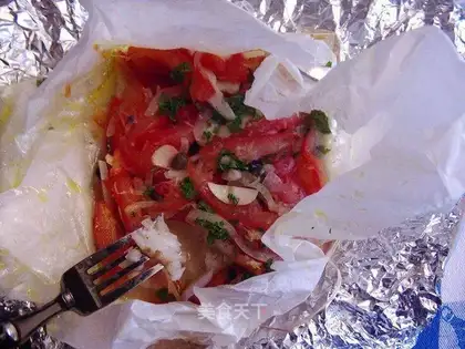 aluminum foil fish