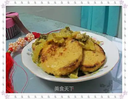 Pickled vegetable chicken