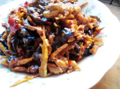 fish-flavored pork