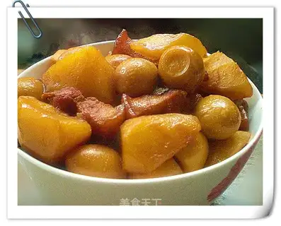 Quail egg stew