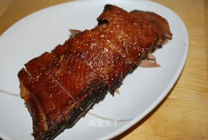 Crispy goose