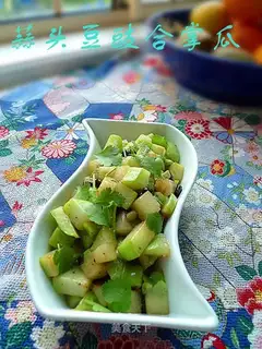 Garlic and fermented bean melons