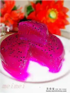 dragon fruit jelly