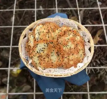 Sesame pancakes