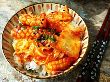 Korean spicy squid