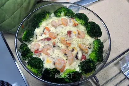 Roast seafood