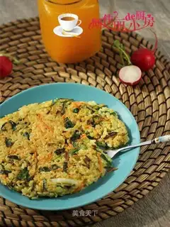 Vegetable rice cake