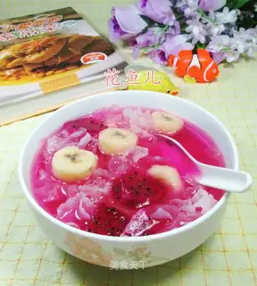 Banana silver ear soup