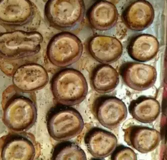 Baked mushrooms