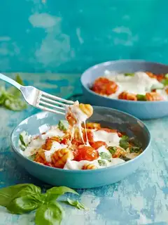 Potato ball pasta