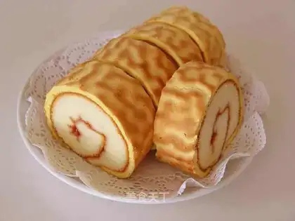 Tiger cake roll