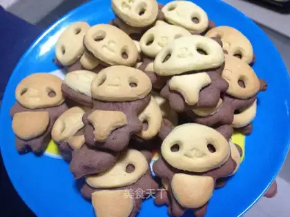 Panda cookies
