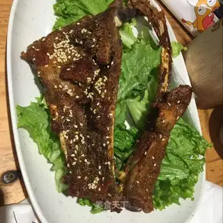 The lamb chop