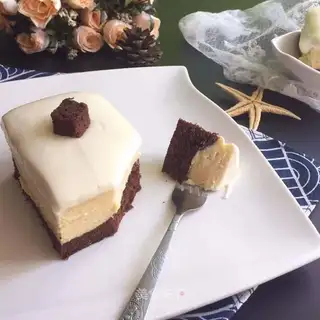 Italian coffee, brownie
