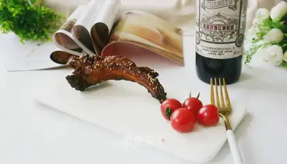 Burn pork chops