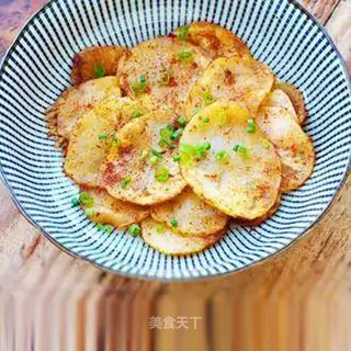 Baked potato chips