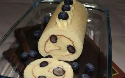Blueberry roll