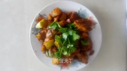 A fried chicken