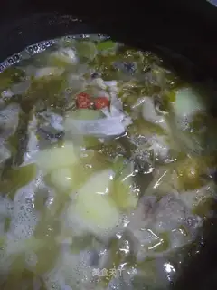 Potatofish head soup