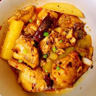 Boiled fish