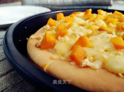 Mango pelt pizza