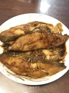 Fried halibut