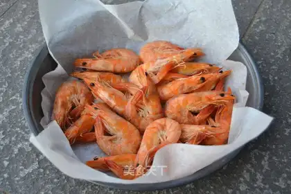 Boiled shrimp