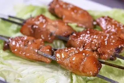 Roasted chicken wings