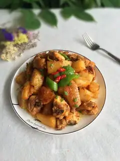 Potato chicken