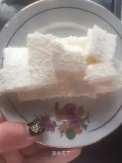 Coconut ice cream