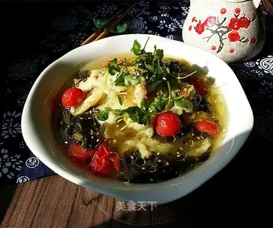Sour fish soup
