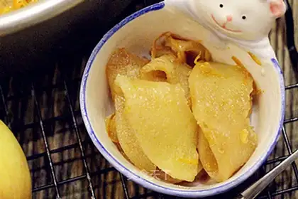 Baking apples