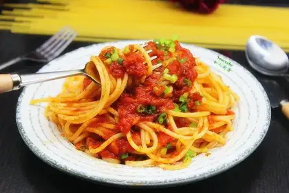Spaghetti ketchup