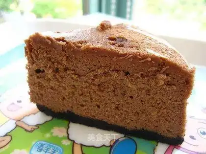 Chocolate cheesecake