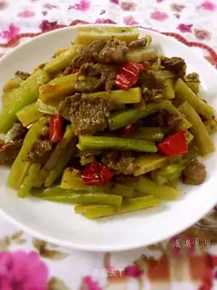 Scrambled beef