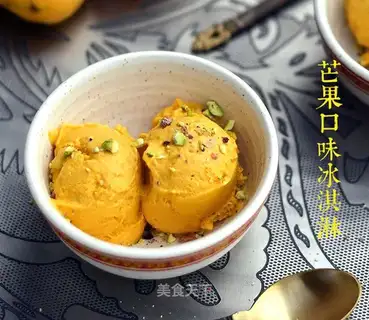 Mango ice cream