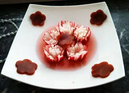 The cherries and cherries