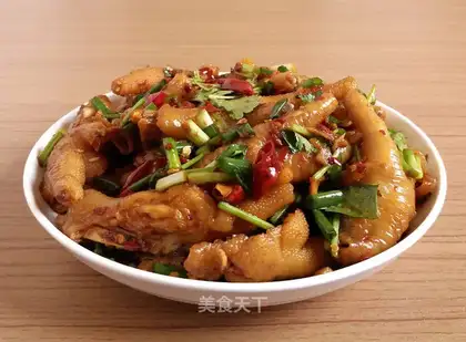 Spicy chicken claws