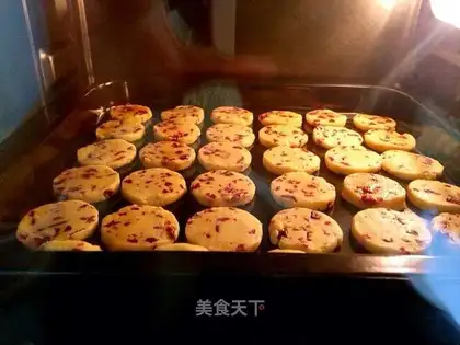 Cranberry cookies