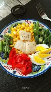 Dragonfish egg salad