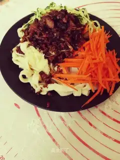 It's just handmade fried noodles