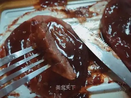 Roasted steak