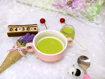 Peas and potatoes and yogurt