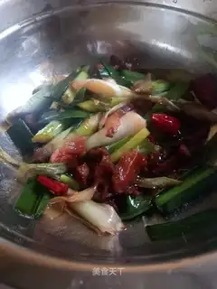 Garlic meat