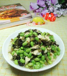 Snow pickles and mashed beans