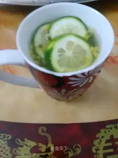 Bronze lemon honey tea