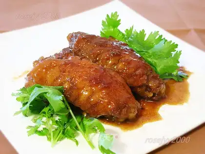 Coke chicken wings